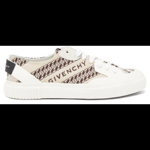 Givenchy Shoes - Givenchy low canvas sneaker tennis chain